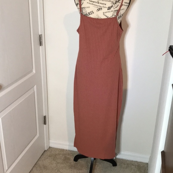 Women Body Con Dress spaghetti Straps TERRACOTTA XLSEXY - Picture 8 of 8